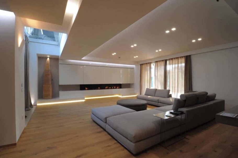 Гостиная столовая Минимализм