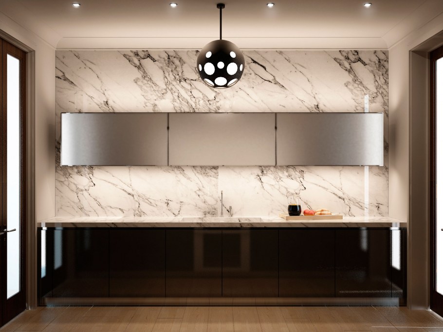 Дизайнерские фартуки для кухни