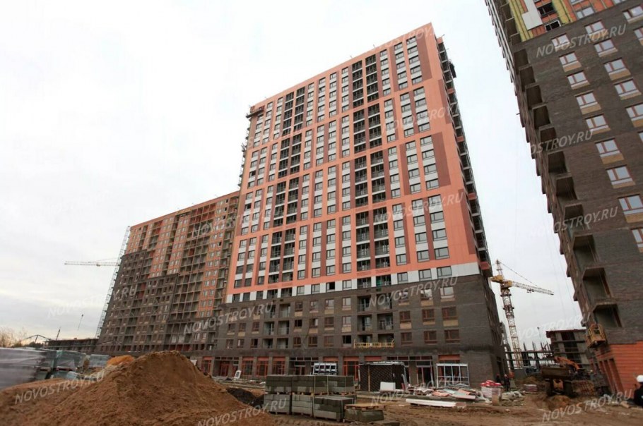 Новоград Павлино ход строительства