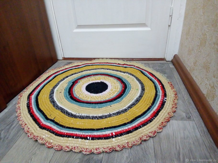 Круглые половики