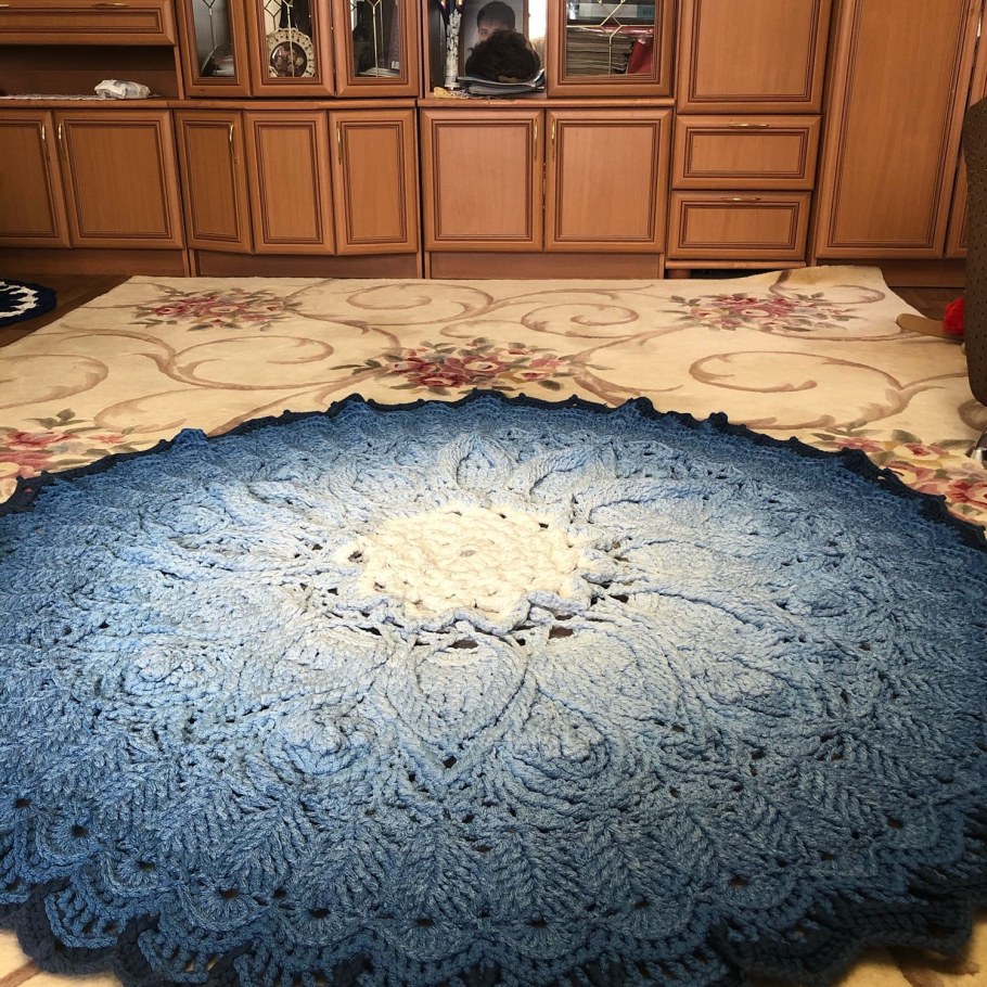 Вязаные ковры