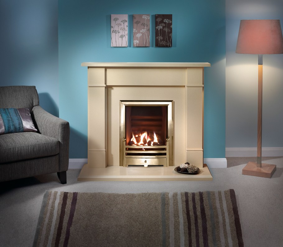 Цвет морская волна камины