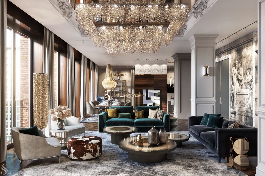 Роскошный интерьер