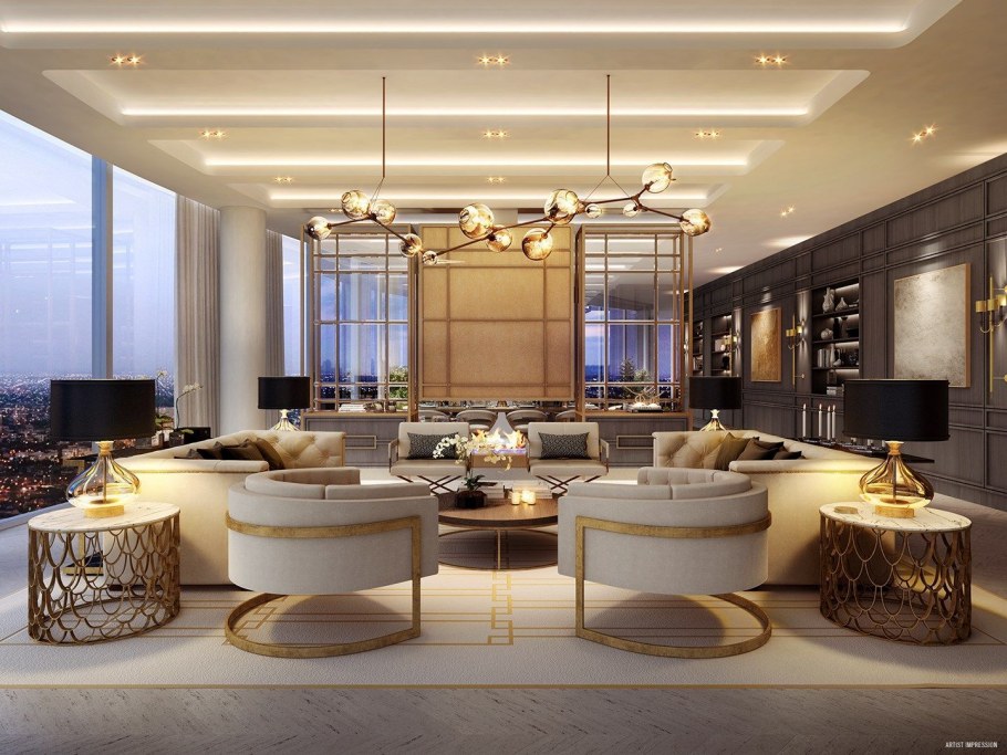 Люксовый интерьер