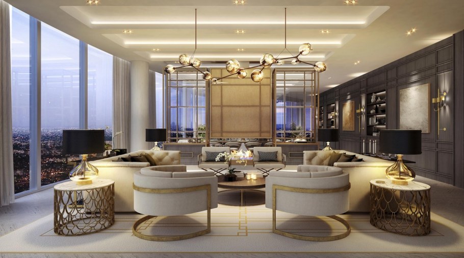 Современный элитный интерьер