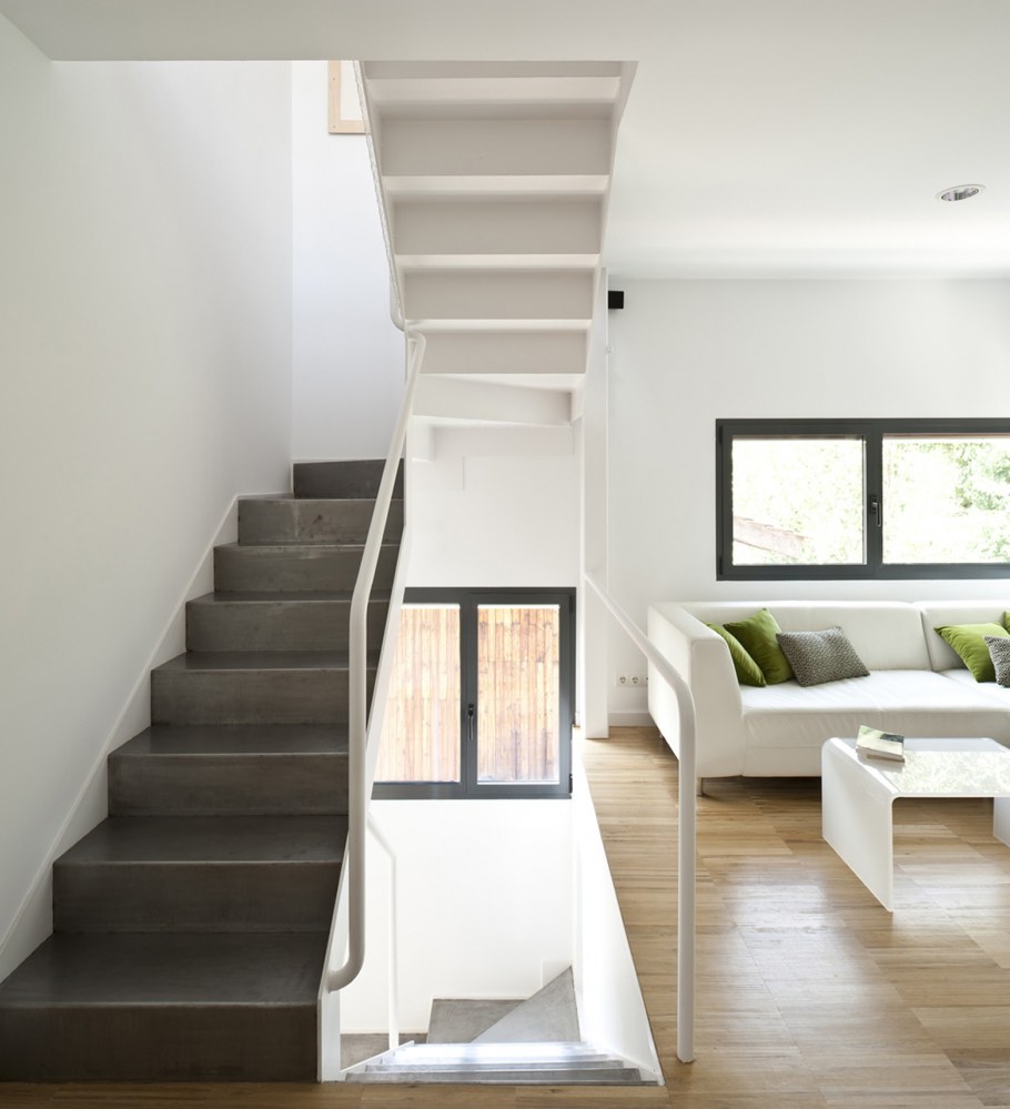 Лестница в интерьере Минимализм