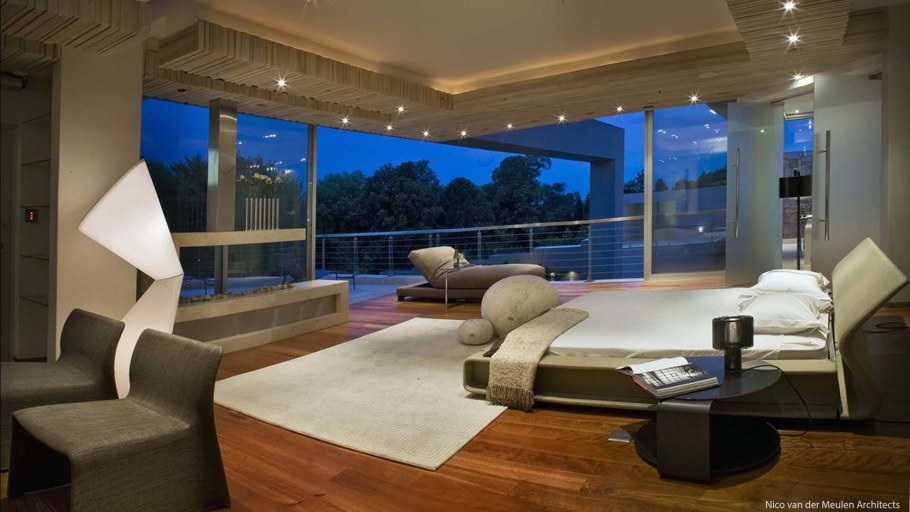 Современные большие комнаты