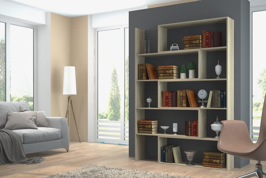 Стеллаж Остин дуб сонома