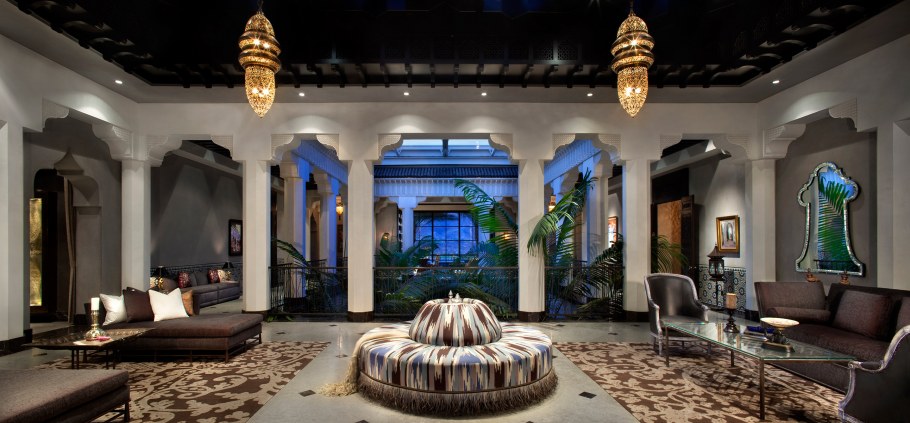 Загородный дом в марокканском стиле