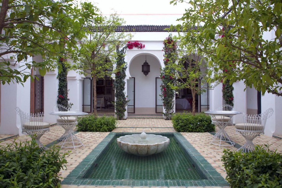 Марокканский внутренний дворик