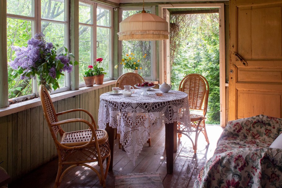 Дачный домик в русском стиле