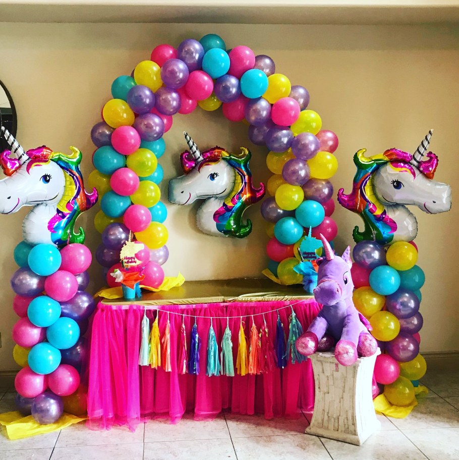 Декор в стиле единорога