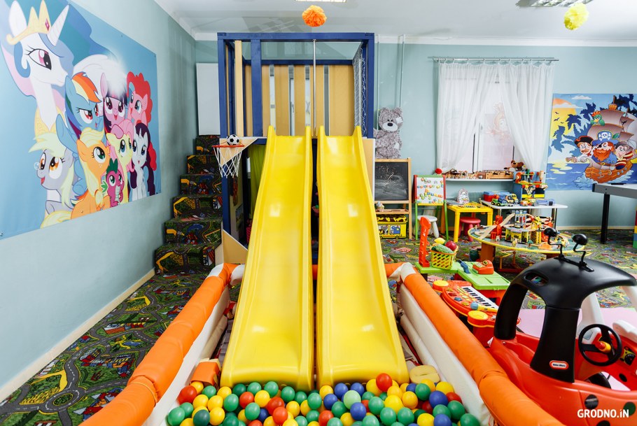 Детские игровые комнаты для дня рождения