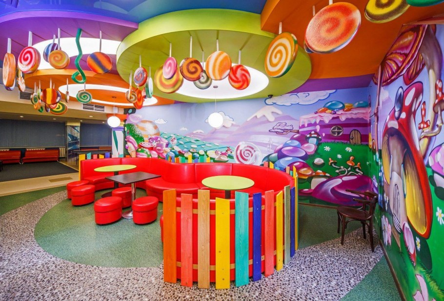 Интерьер детского кафе