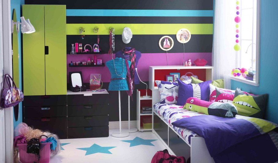 Мебель для подростковой комнаты для девочки икеа