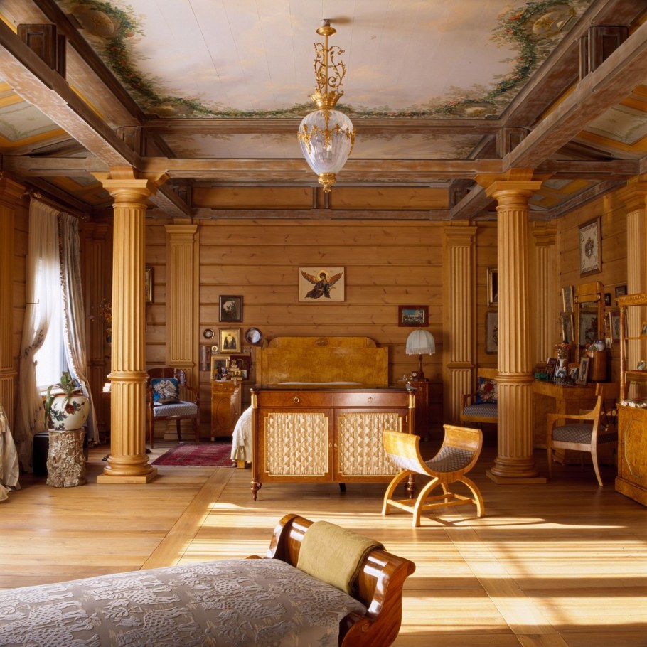 Интерьер в стиле русской усадьбы