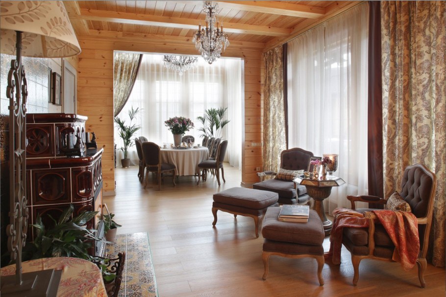 Усадьба в деревянном стиле