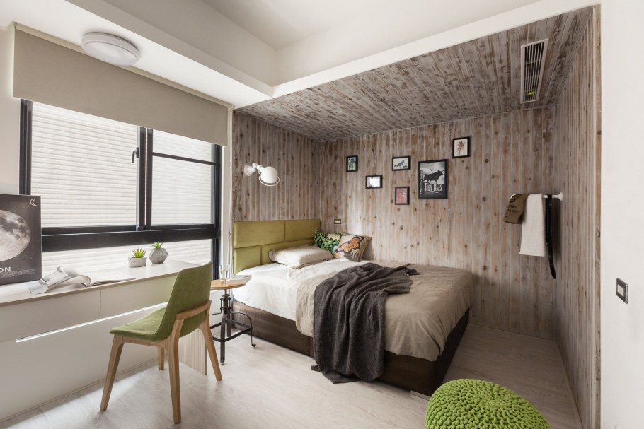 Стеновые панели Loft дерево