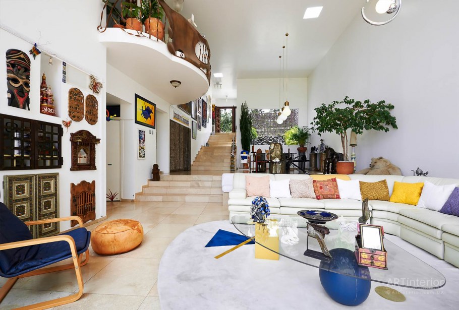 Стиль интерьера онто арт