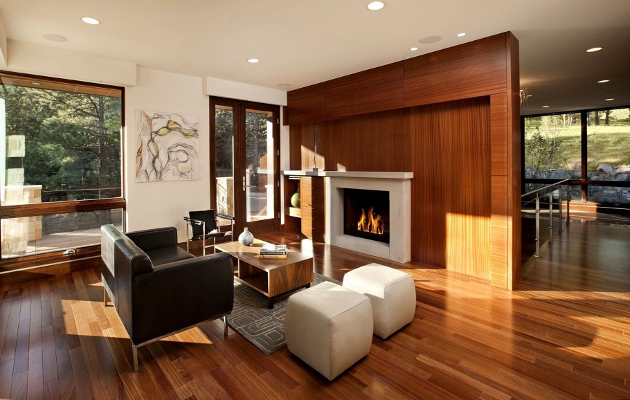 Деревянный декор в интерьере