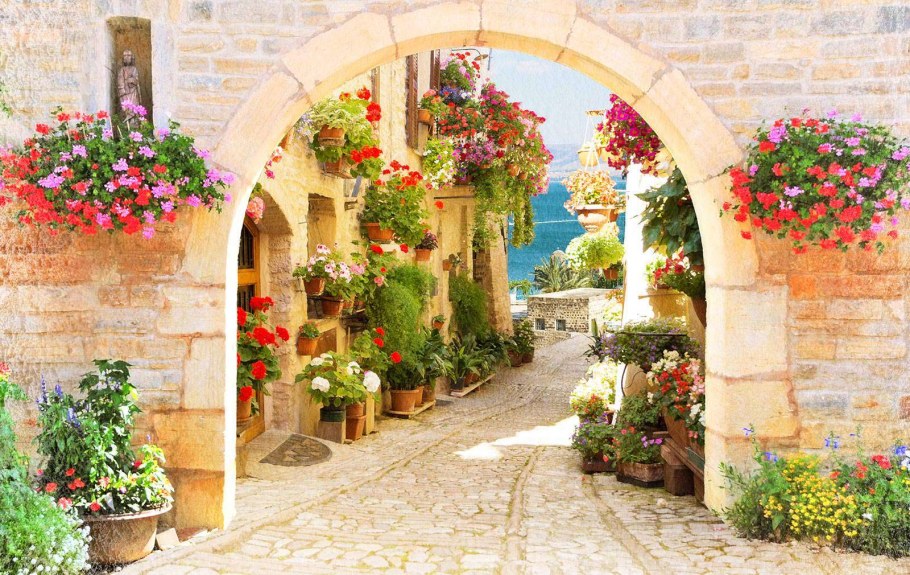 Италия Прованс улочки