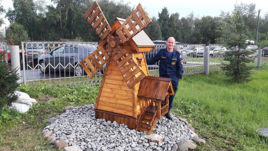 Декорации для дачи из дерева