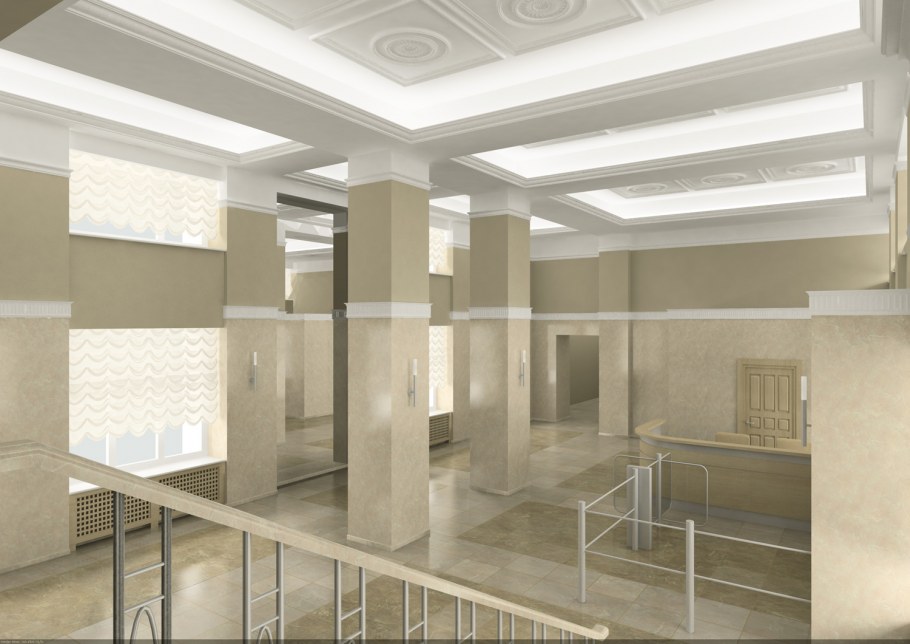 МИРЭА Холл фойе интерьеры