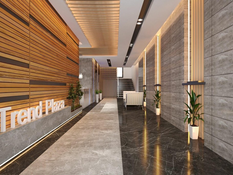 Интерьер вестибюля