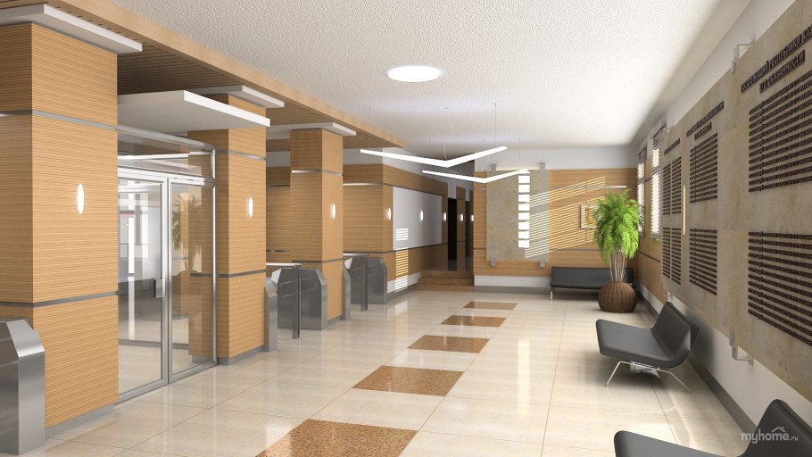 Интерьер общественного помещения