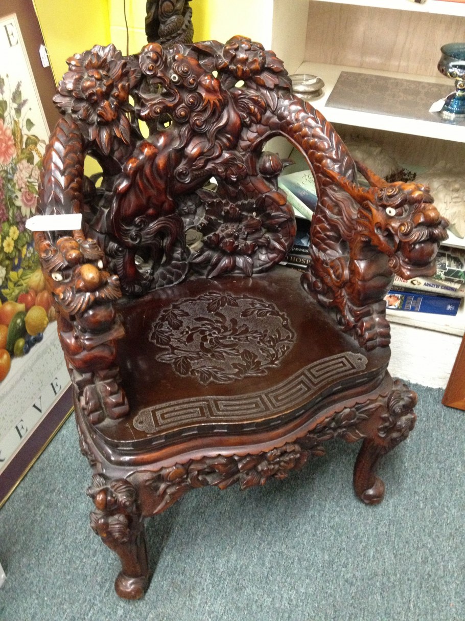 Китайская резная мебель