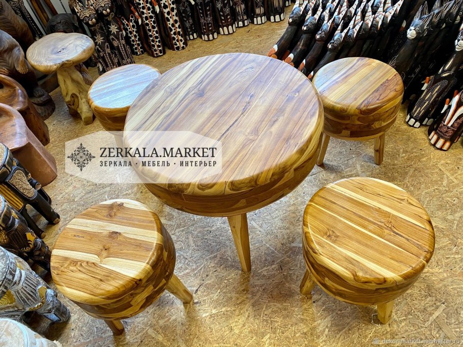 Тиковое дерево стол