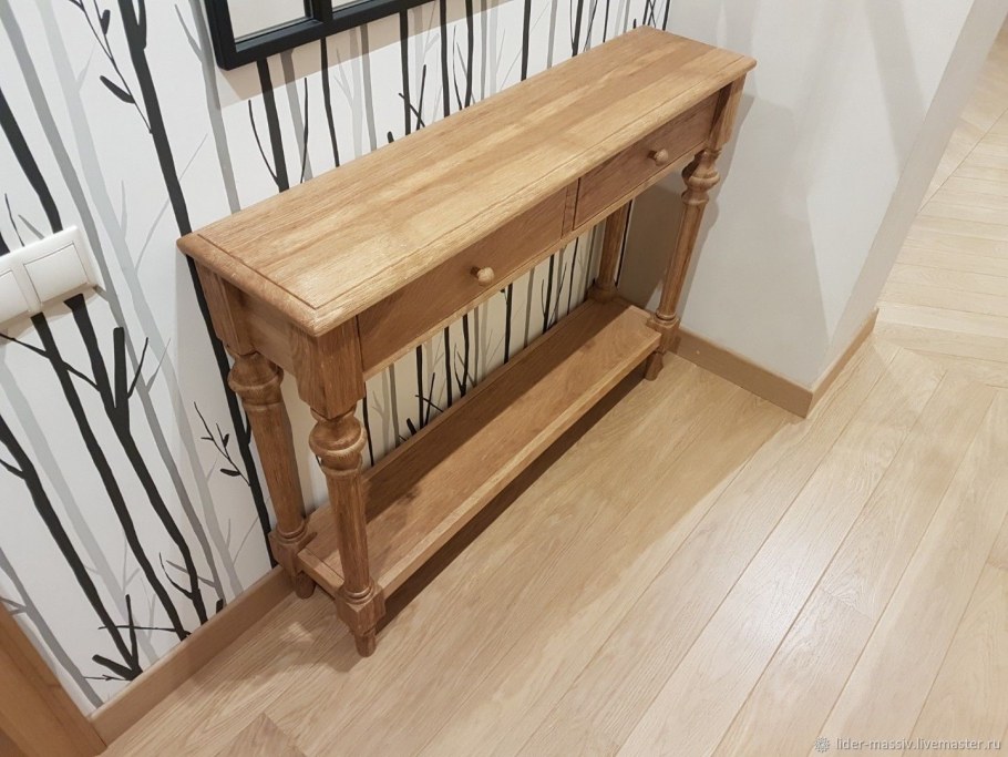 Консоли из массива дуба