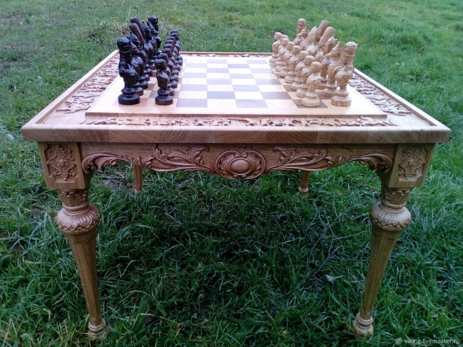 Шахматный стол е002.шс01