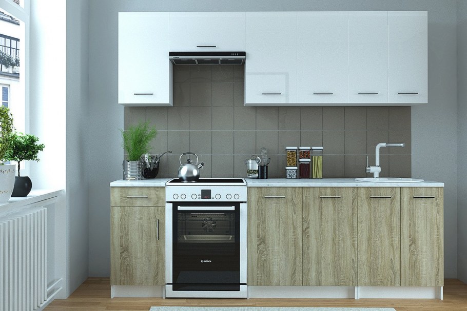 Кухня Симпл дуб сонома