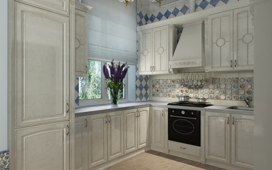 Классическая кухня в хрущевке