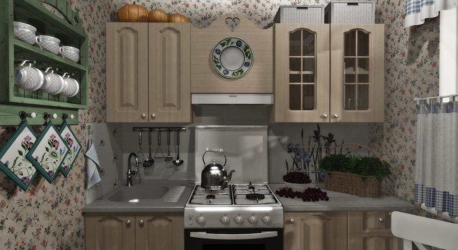 Кухня Прованс белая