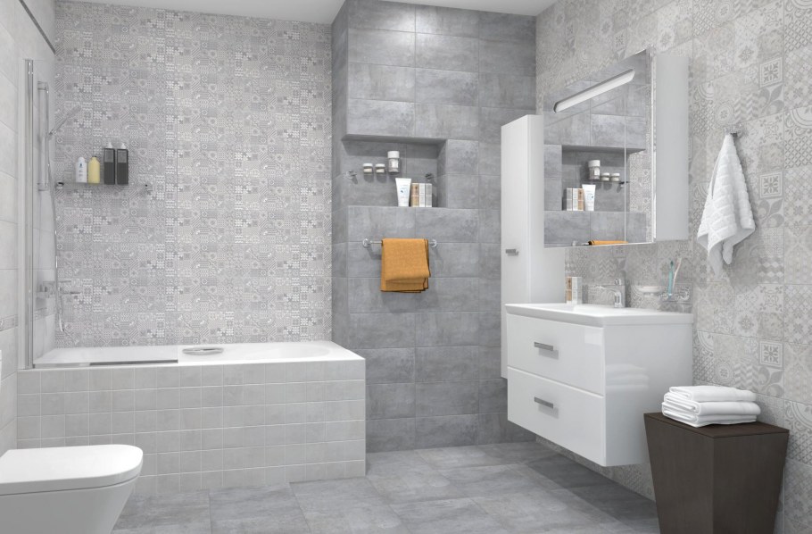 Плитка лапарет Бастион серый