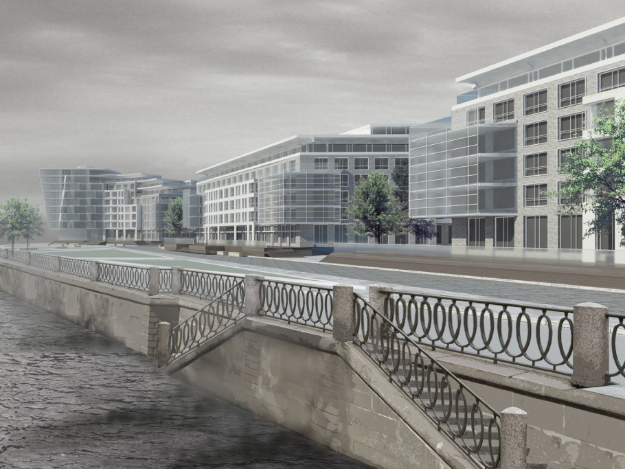 Новгород проект реконструкции Волжской набережной