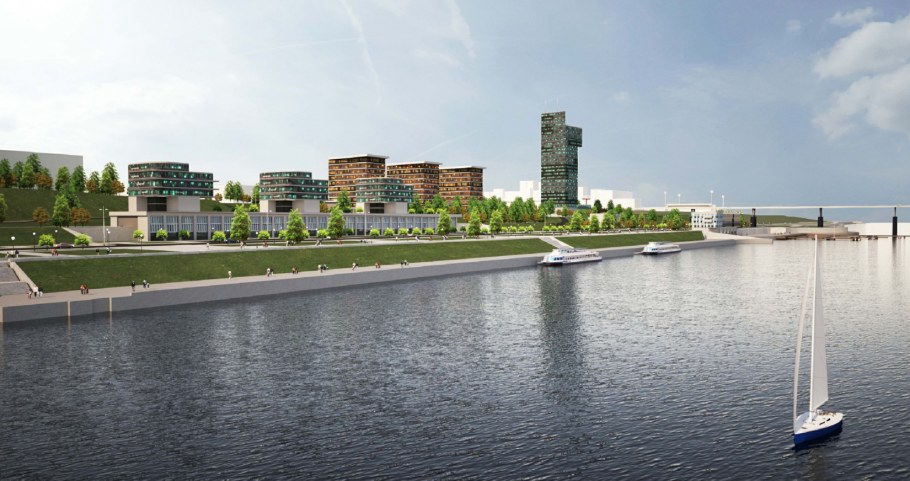 Проект набережной цесаревича Владивосток