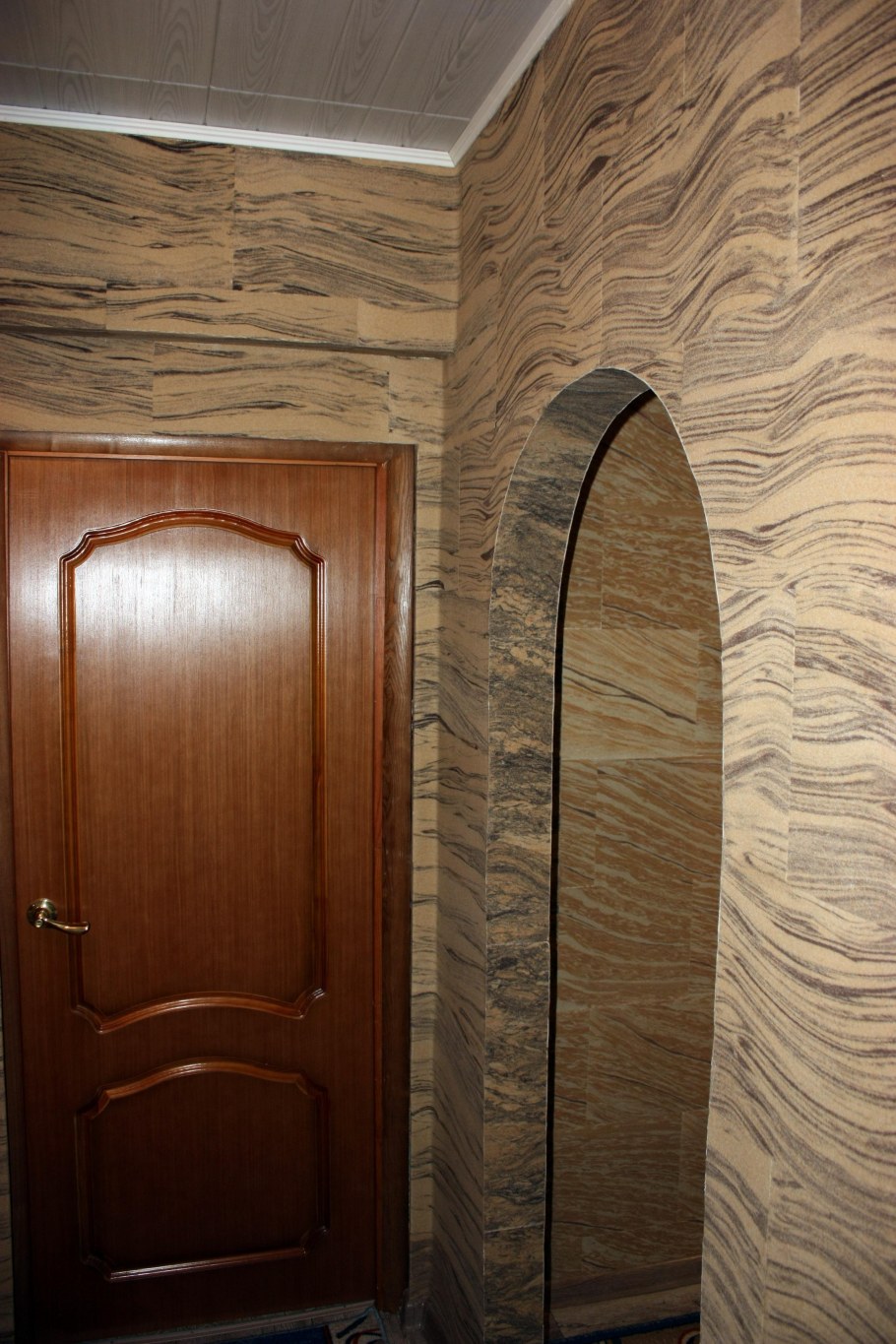 Гибкий камень в интерьере