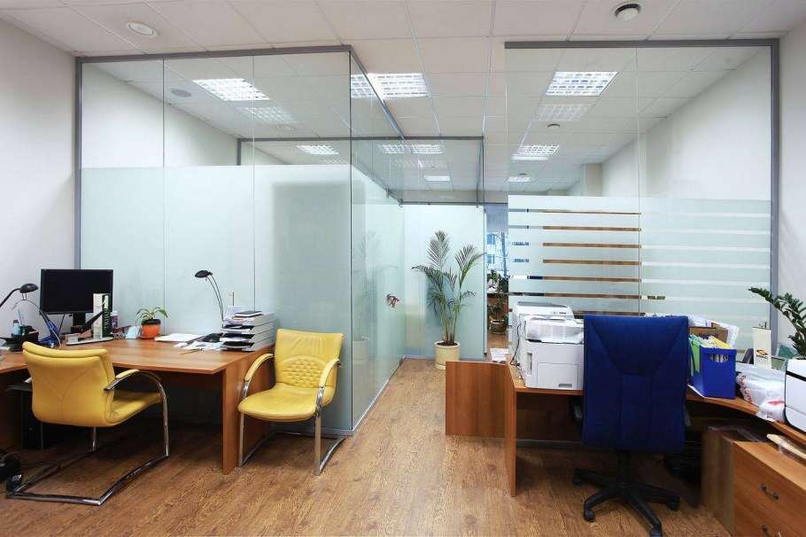 Планировка офиса open Space