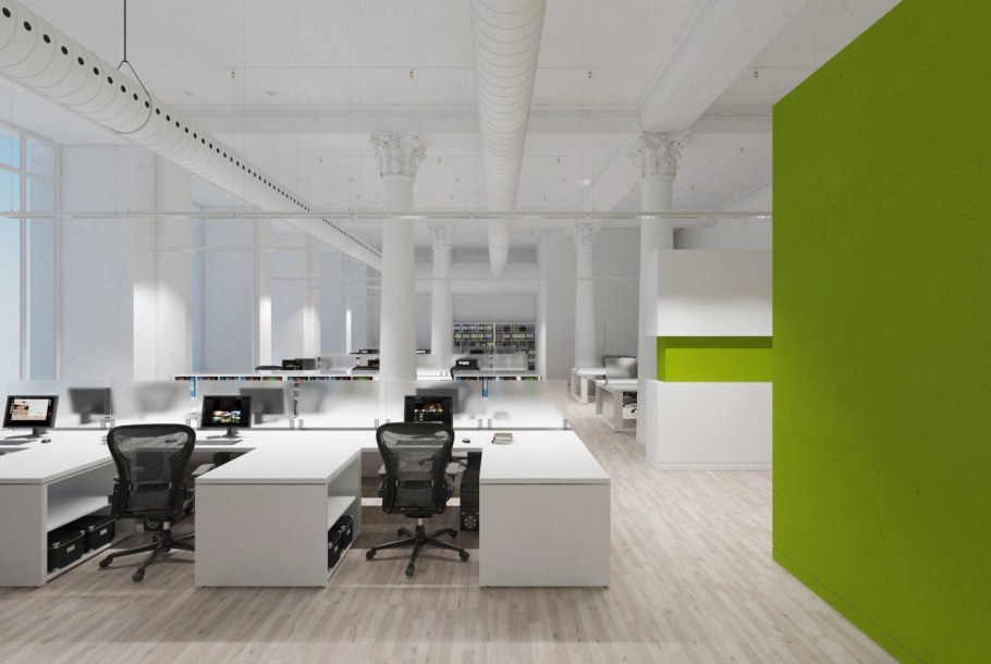 Офисное пространство опен Спейс