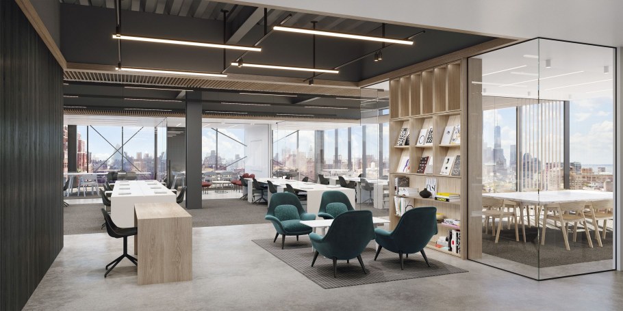 Стильные интерьеры офисов опен Спейс