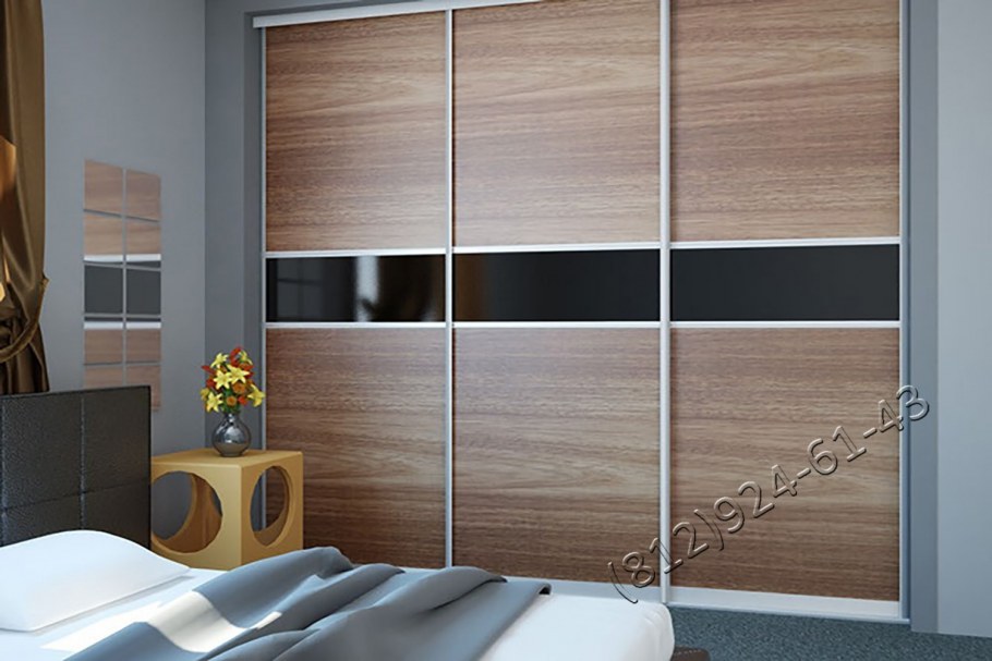 Дуб Галифакс белый шкаф купе