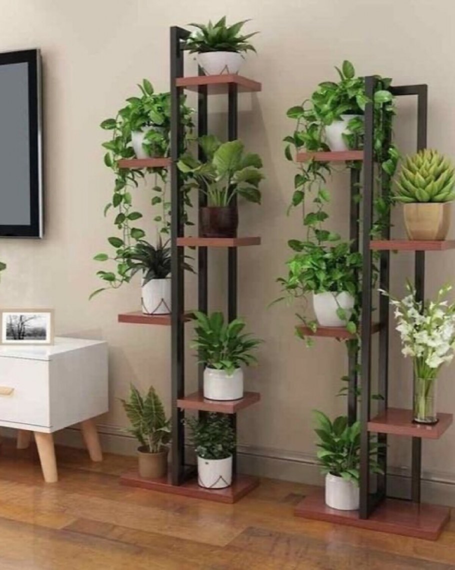 Необычные полки для цветов