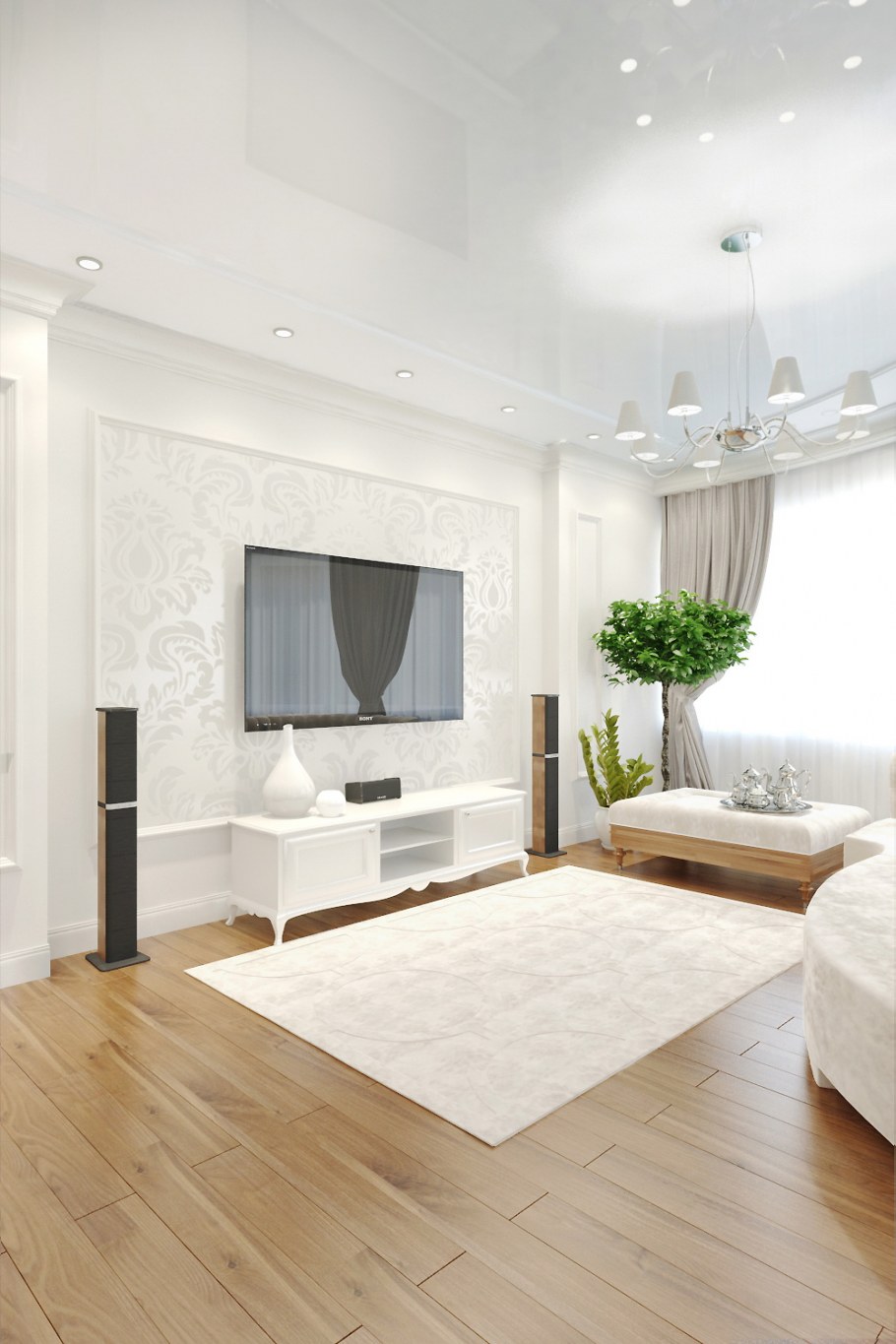 Пустая гостиная