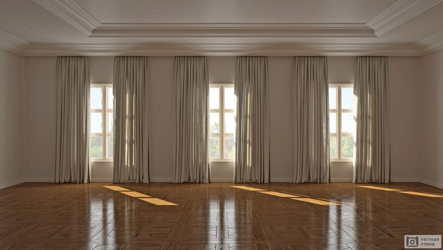 Интерьер без мебели