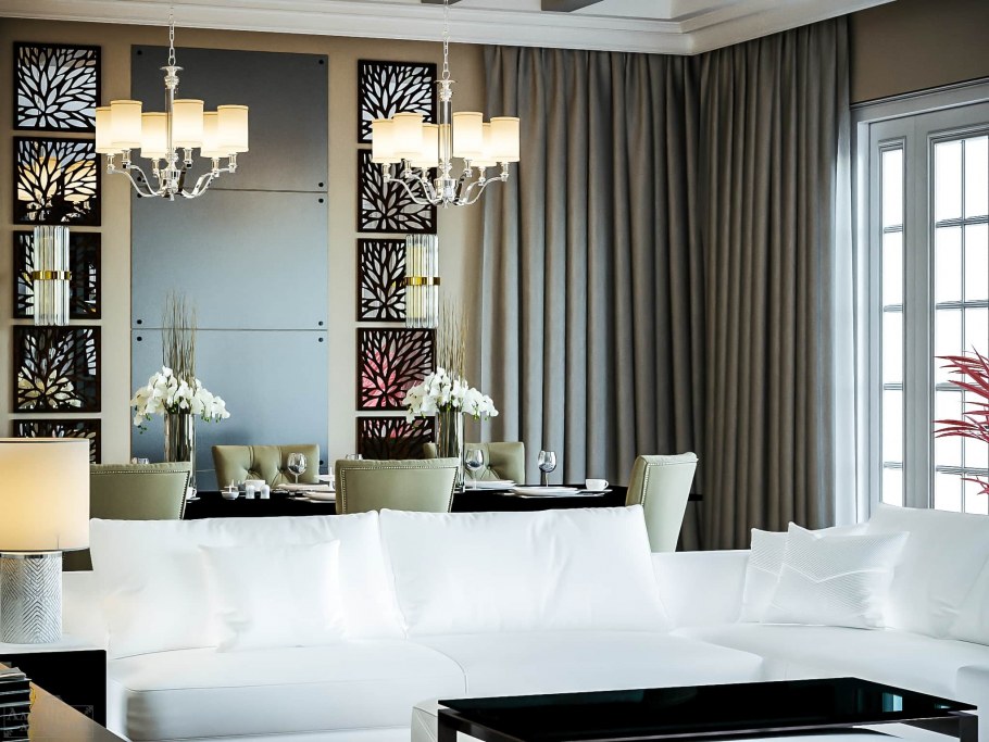 Ламинат на перегородку