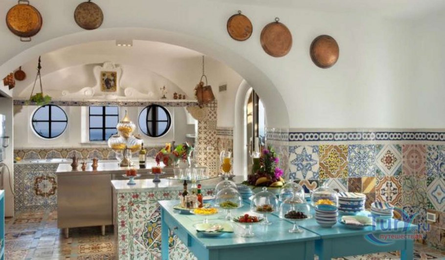 Вилла тревиль Позитано Италия