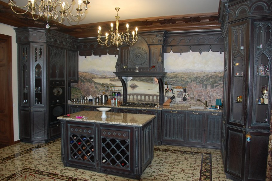 Кухонный мебель Готический стиль